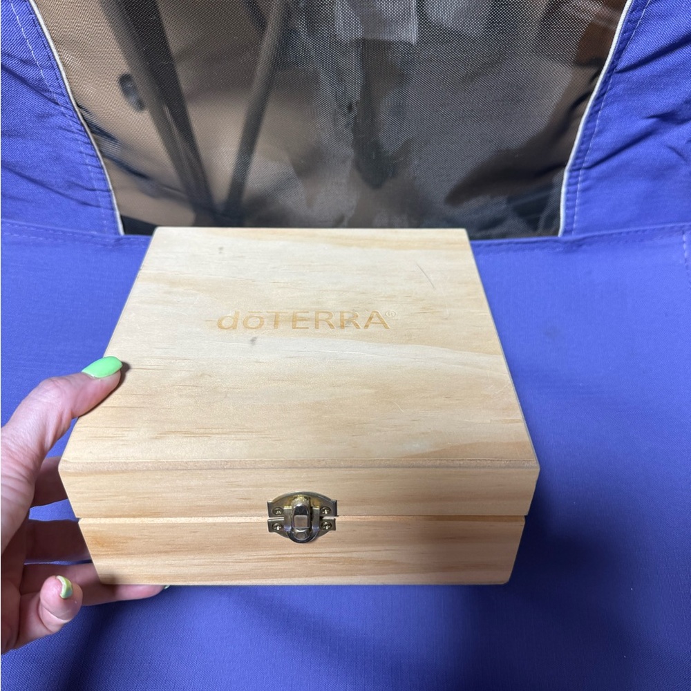 doTERRA Light Wood Storage Box